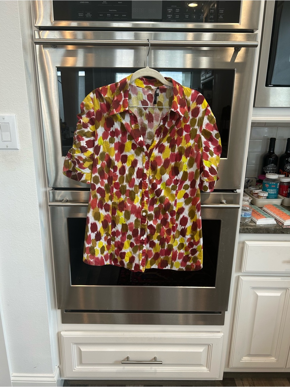 Lafayette 148 Sabrina Malay blouse size 12 loose tag GUC career corporate